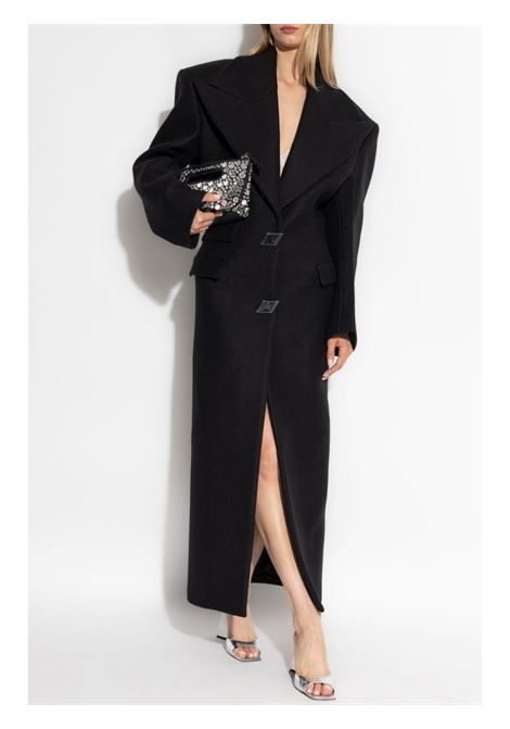 Black wool maxi coat The Attico - women THE ATTICO | 248WCC75W051100